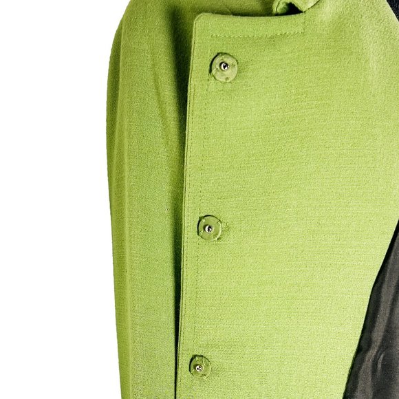 Tahari 3-Piece Skirt Suit, Lime Green, Size 8 - Entire Ensemble, to go! - Picture 6 of 16